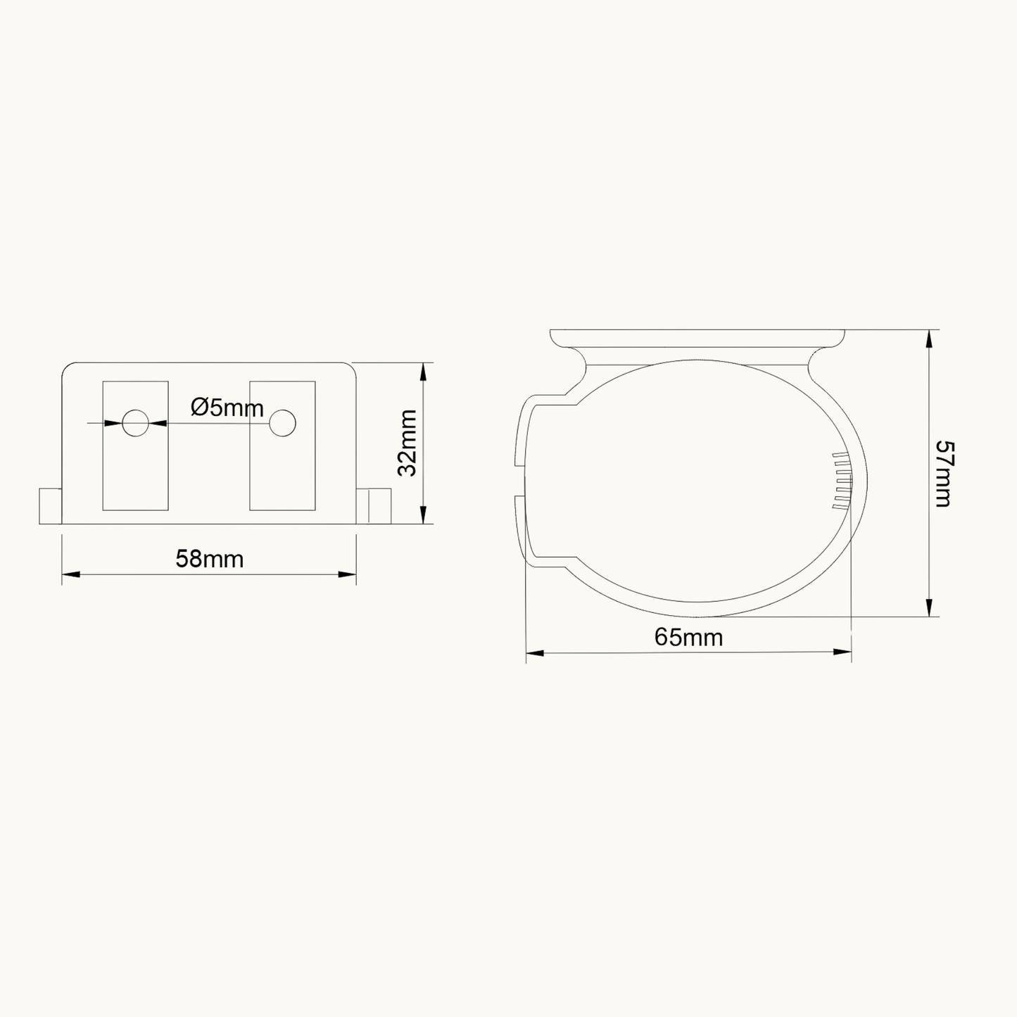 Zahbürstenhalter Wandhalterung passend für Oral-B Zahnbürsten mit ovaler Dockingstation – Inklusive Schrauben & tesa® Powerstrips – Platzsparend & Sicher