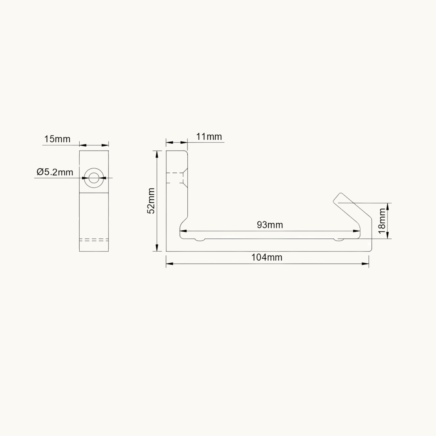 Wandhalterung für Fritz!Box Repeater 3000, 6000, 3000 AX, 6000 AX – Mit Befestigungsmaterial