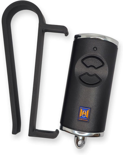 Halterung für Sonnenblende, passend für Hörmann HSE4 868 BS Handsender Fernbedienung Sonnenblende Clip